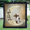 Christian I Love You 3D Quilt  Quilt